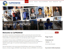 Tablet Screenshot of capromise.org